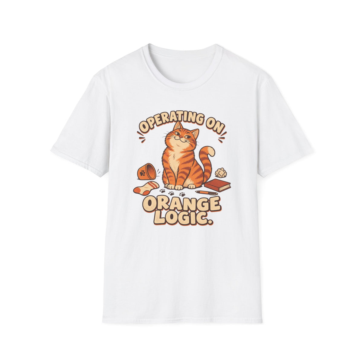 Operating On Orange Logic T-Shirt