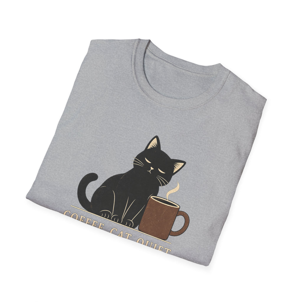Coffee Cat Quite T-Shirt