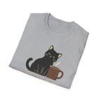 Coffee Cat Quite T-Shirt