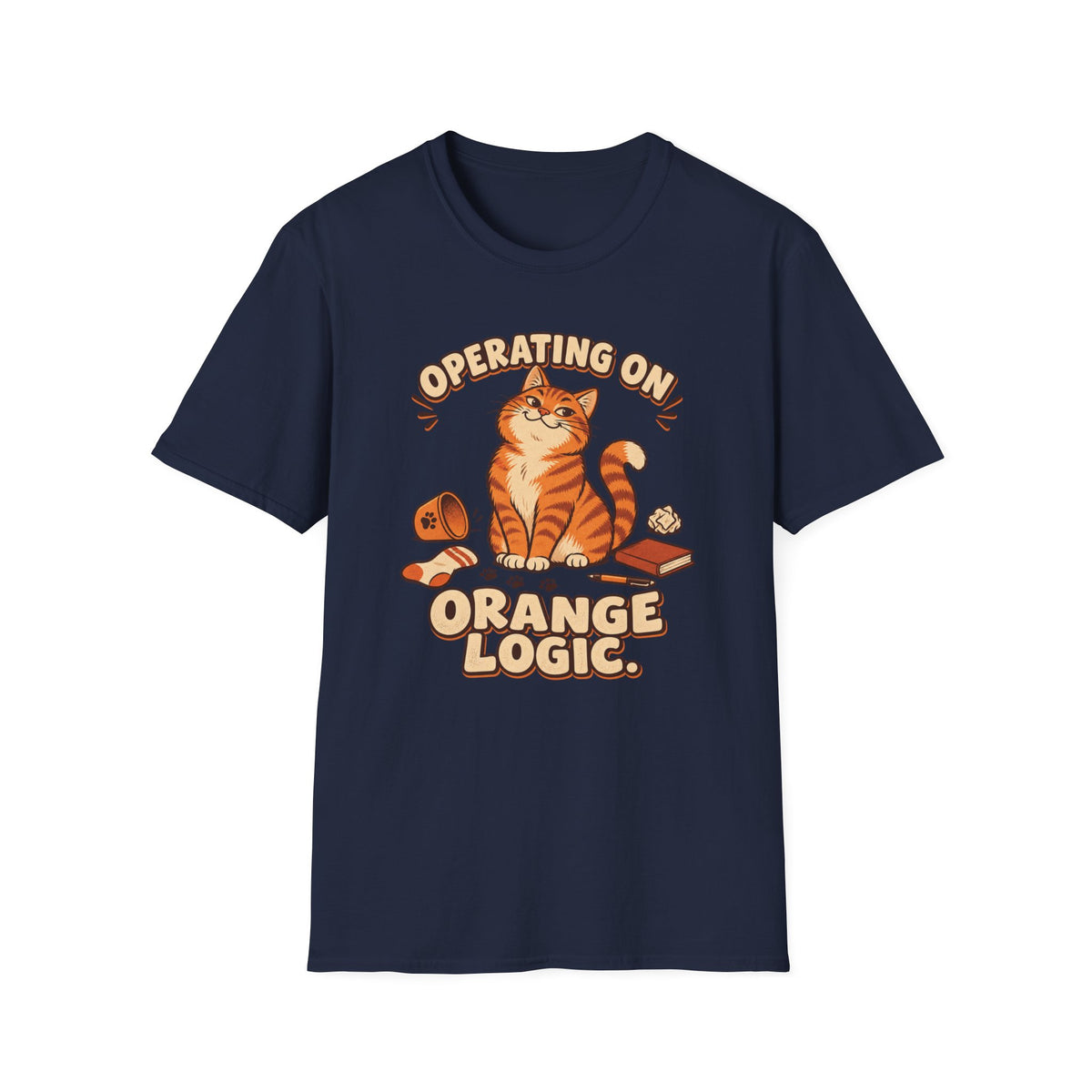 Operating On Orange Logic T-Shirt