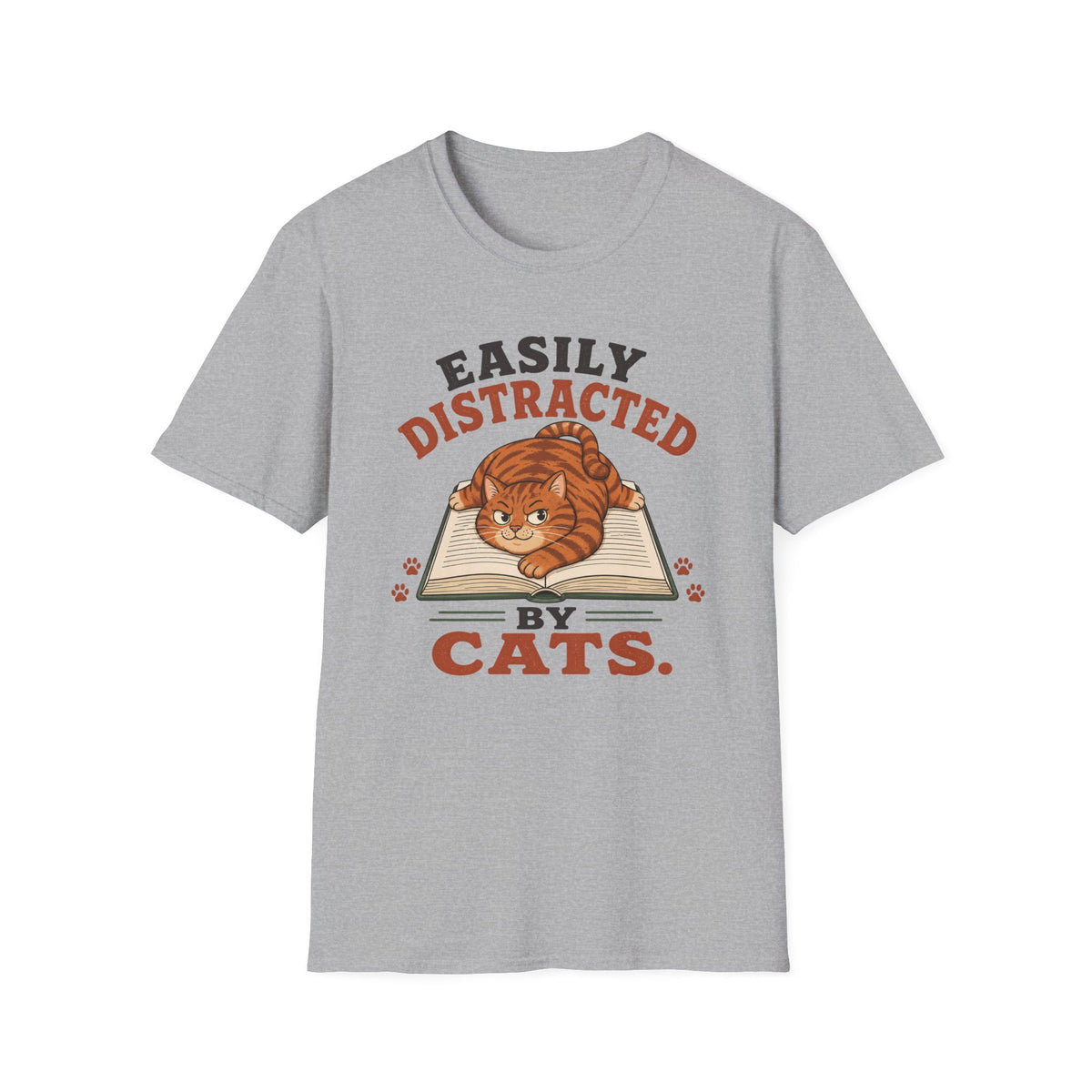 Easily Distracted By Cats T-Shirt
