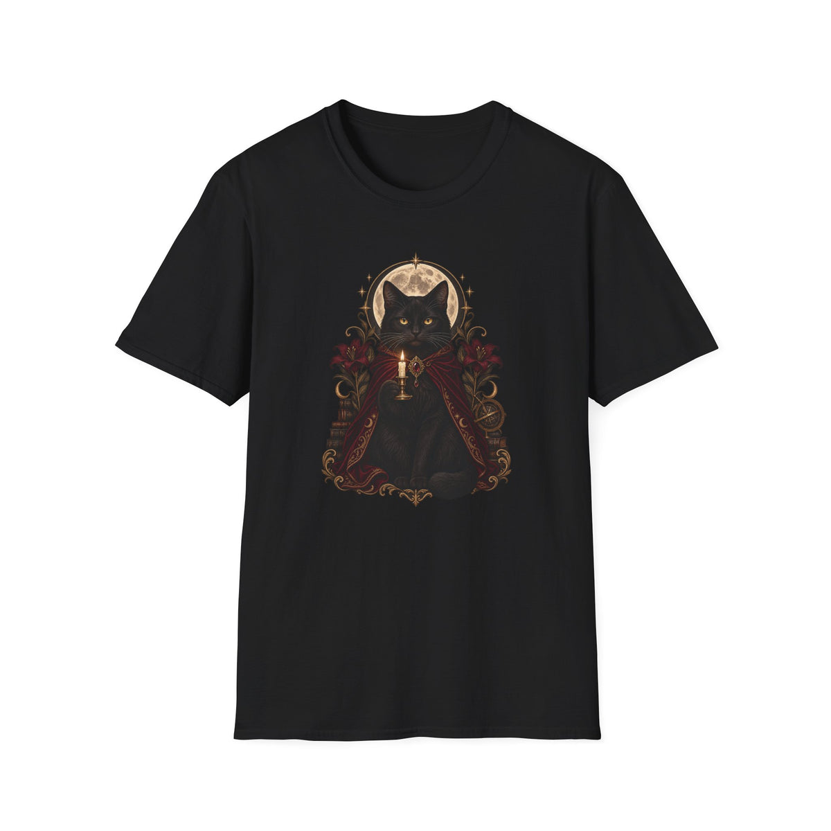 Candlelight Cat T-Shirt