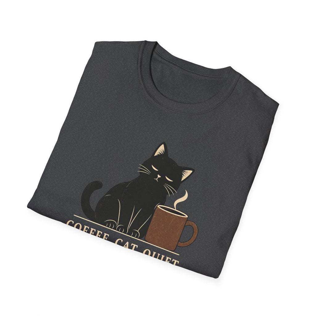 Coffee Cat Quite T-Shirt