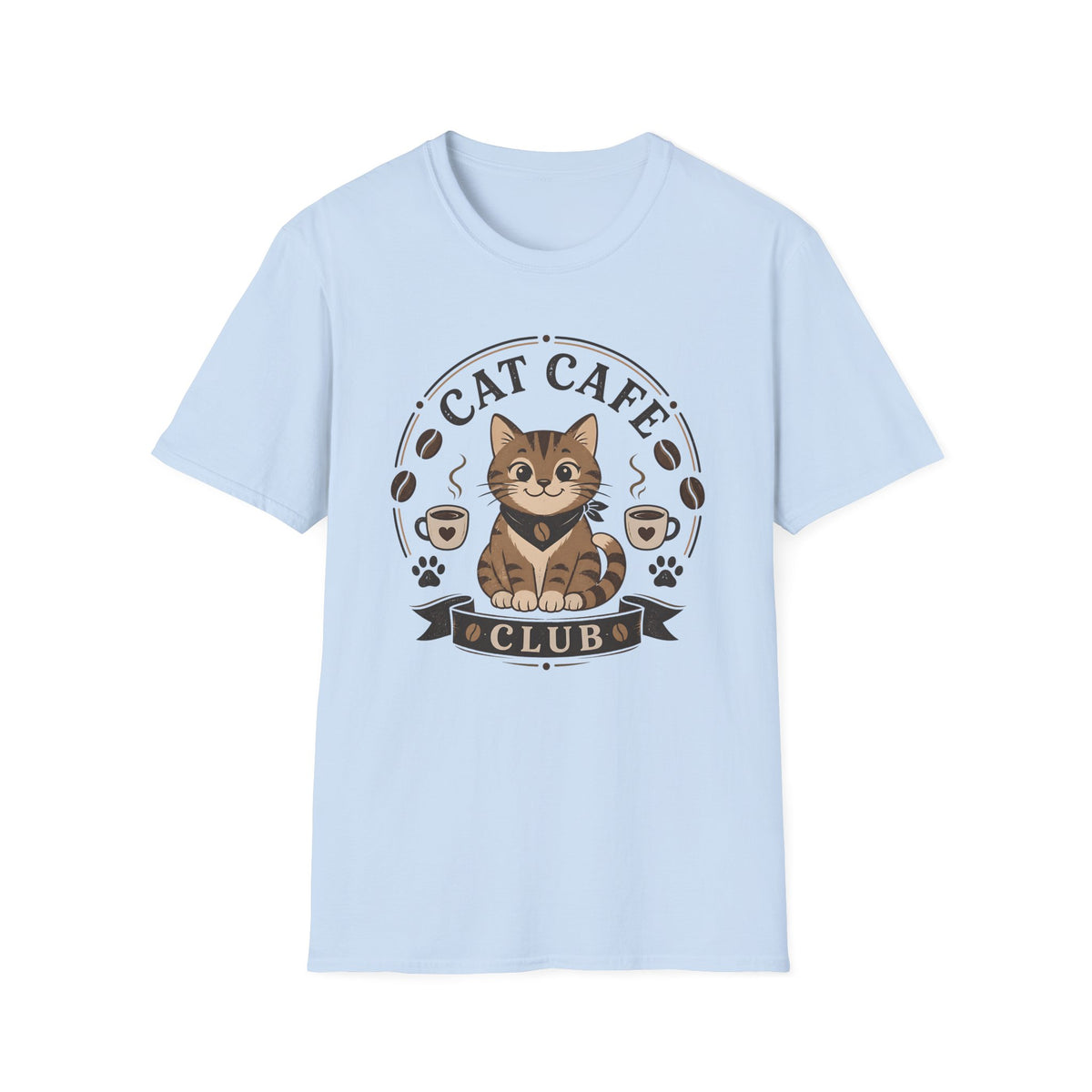 Cat Café Club T-Shirt