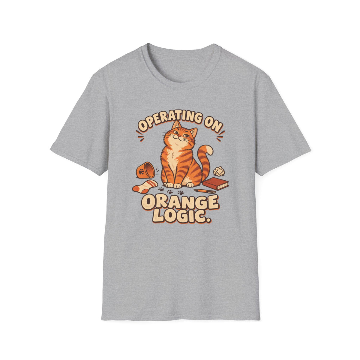 Operating On Orange Logic T-Shirt