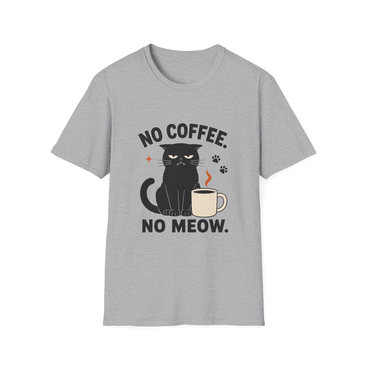 No Coffee No Meow T-Shirt