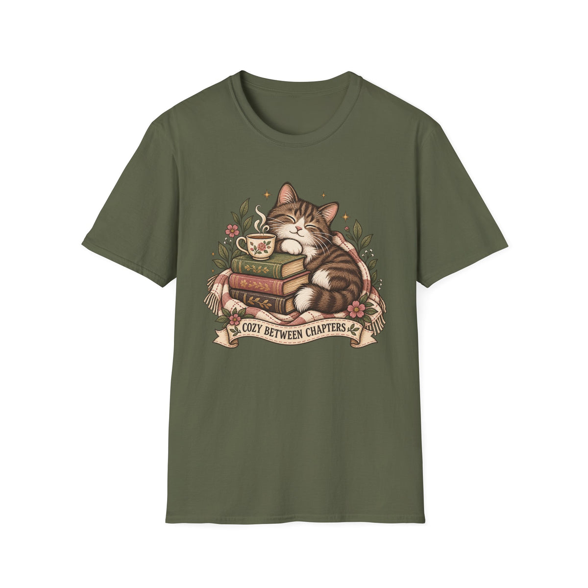 Cozy Between Chapters T-Shirt