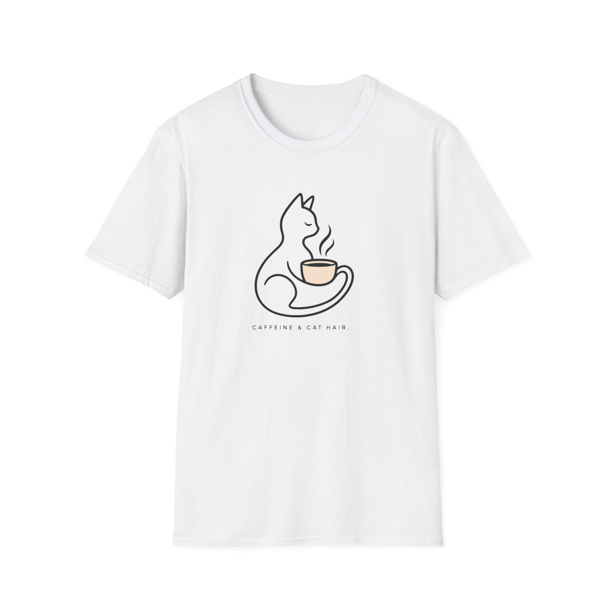 Caffeine and Cat Hair T-Shirt