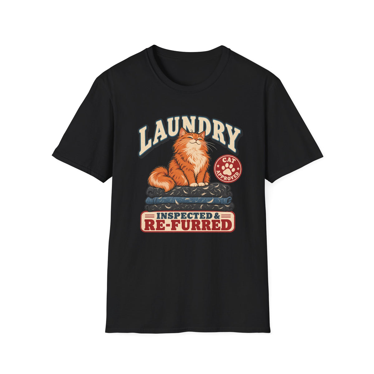 Laundry, Inspected And Re-Furred T-Shirt