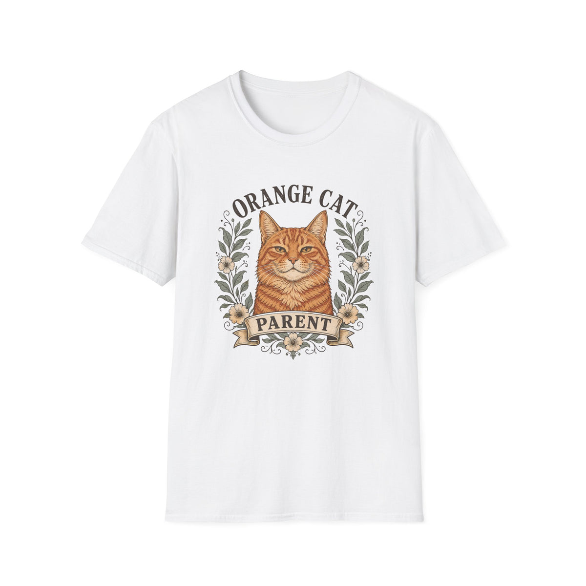 Orange Cat Parent T-Shirt