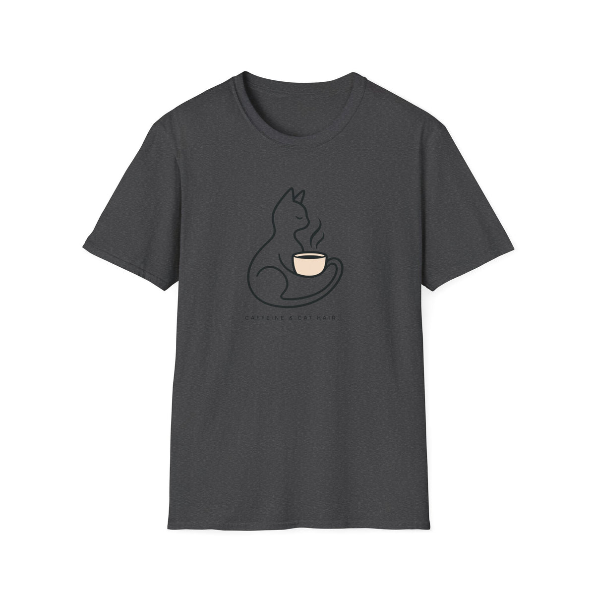 Caffeine and Cat Hair T-Shirt