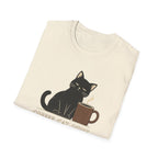 Coffee Cat Quite T-Shirt