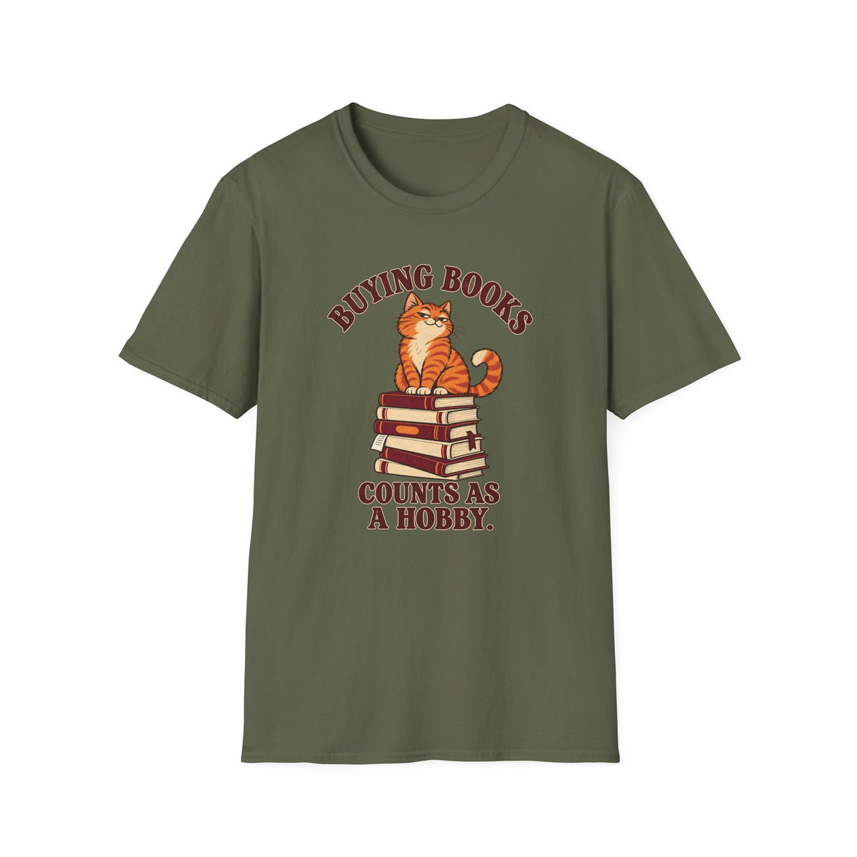 Buying Books Counts As a Hobby T-Shirt
