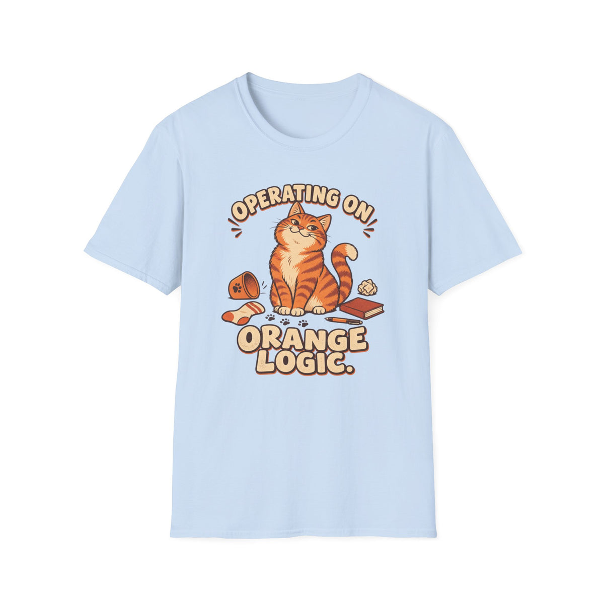 Operating On Orange Logic T-Shirt
