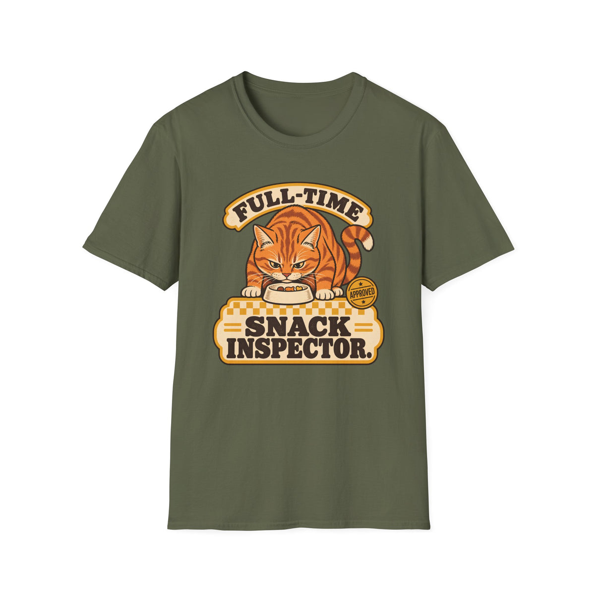 Full-Time Snack Inspector T-Shirt
