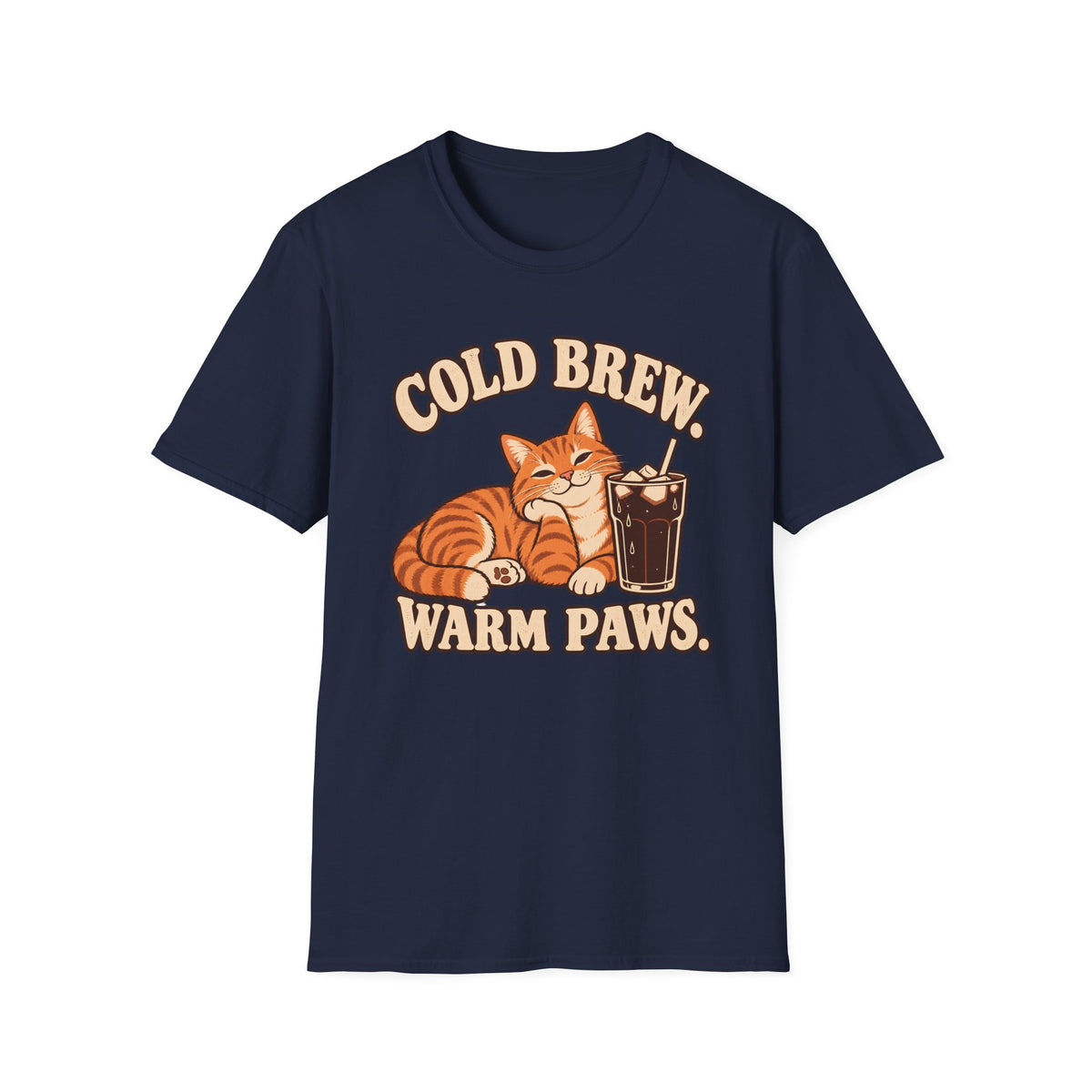 Cold Brew Warm Paws T-Shirt