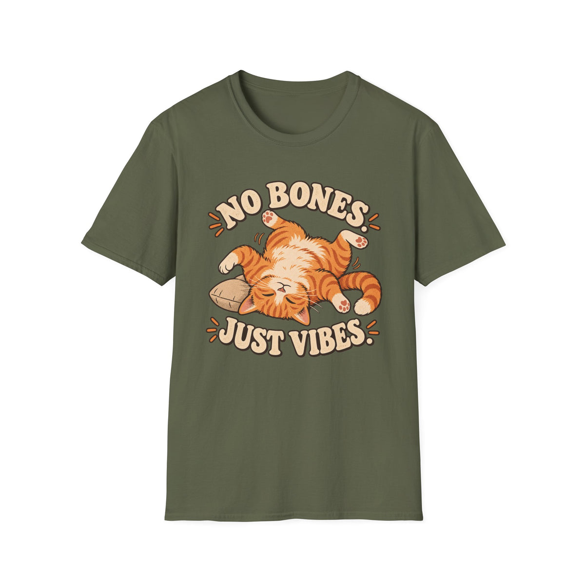 No Bones, Just Vibes T-Shirt