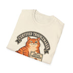 Certified Troublemaker Orange Cat Division T-Shirt