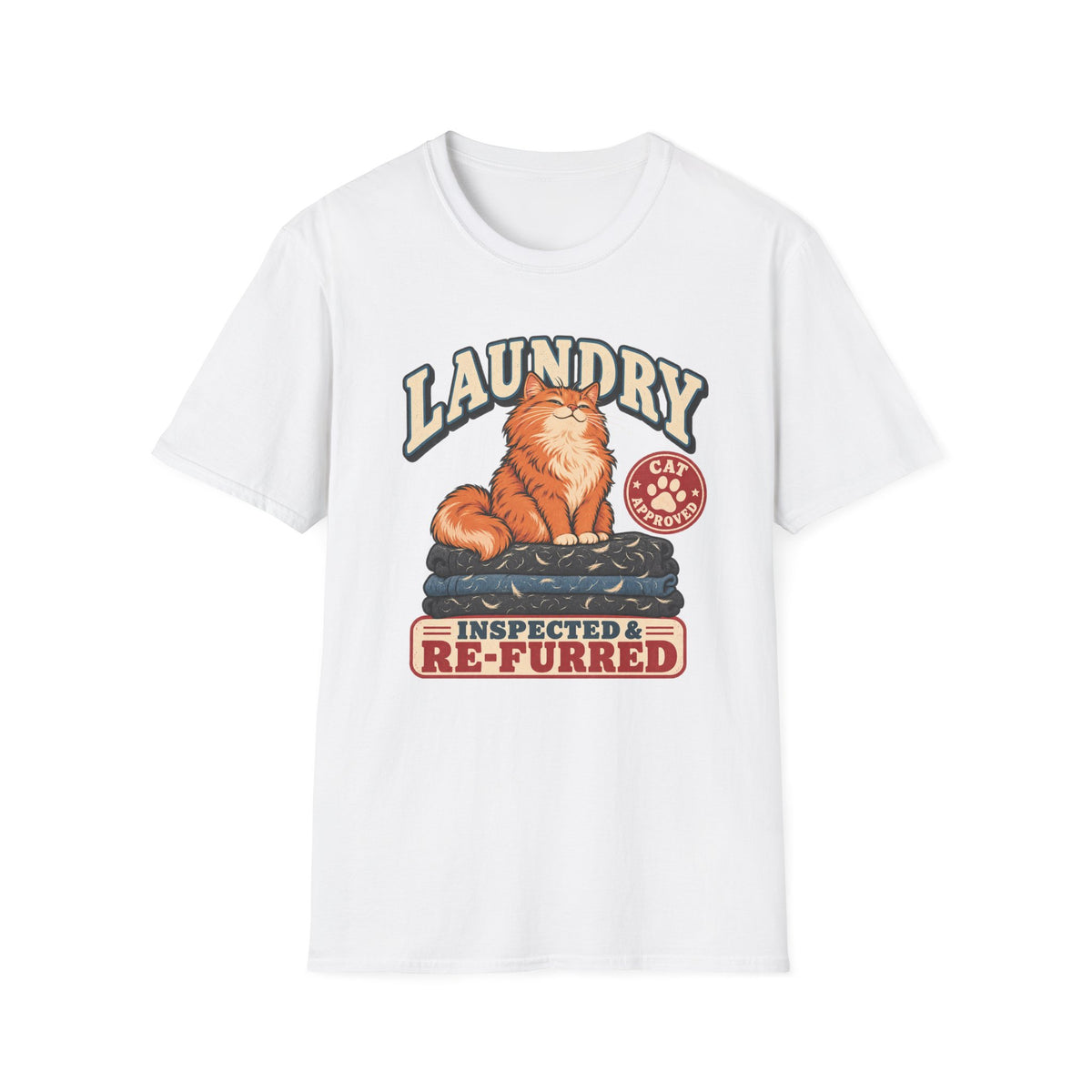 Laundry, Inspected And Re-Furred T-Shirt
