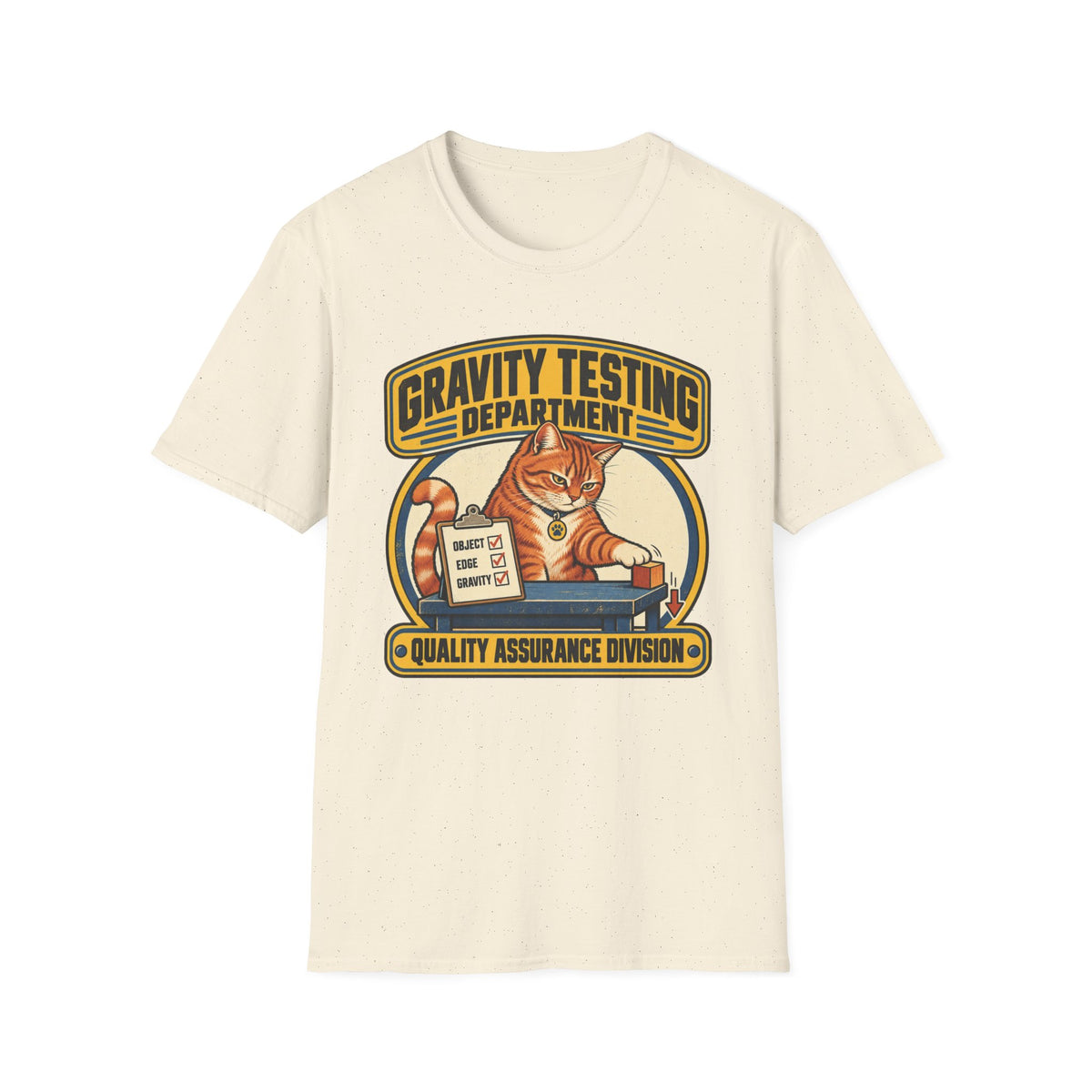 Gravity Testing Department T-Shirt