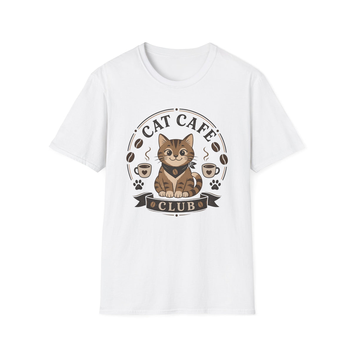 Cat Café Club T-Shirt
