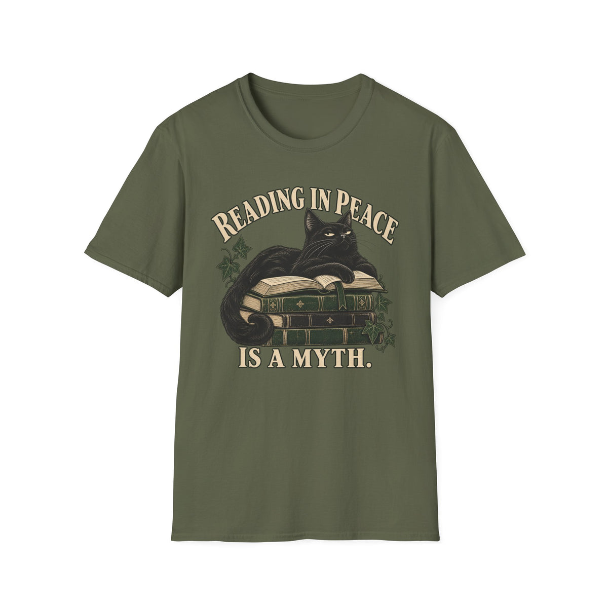 Reading In Peace Is a Myth T-Shirt