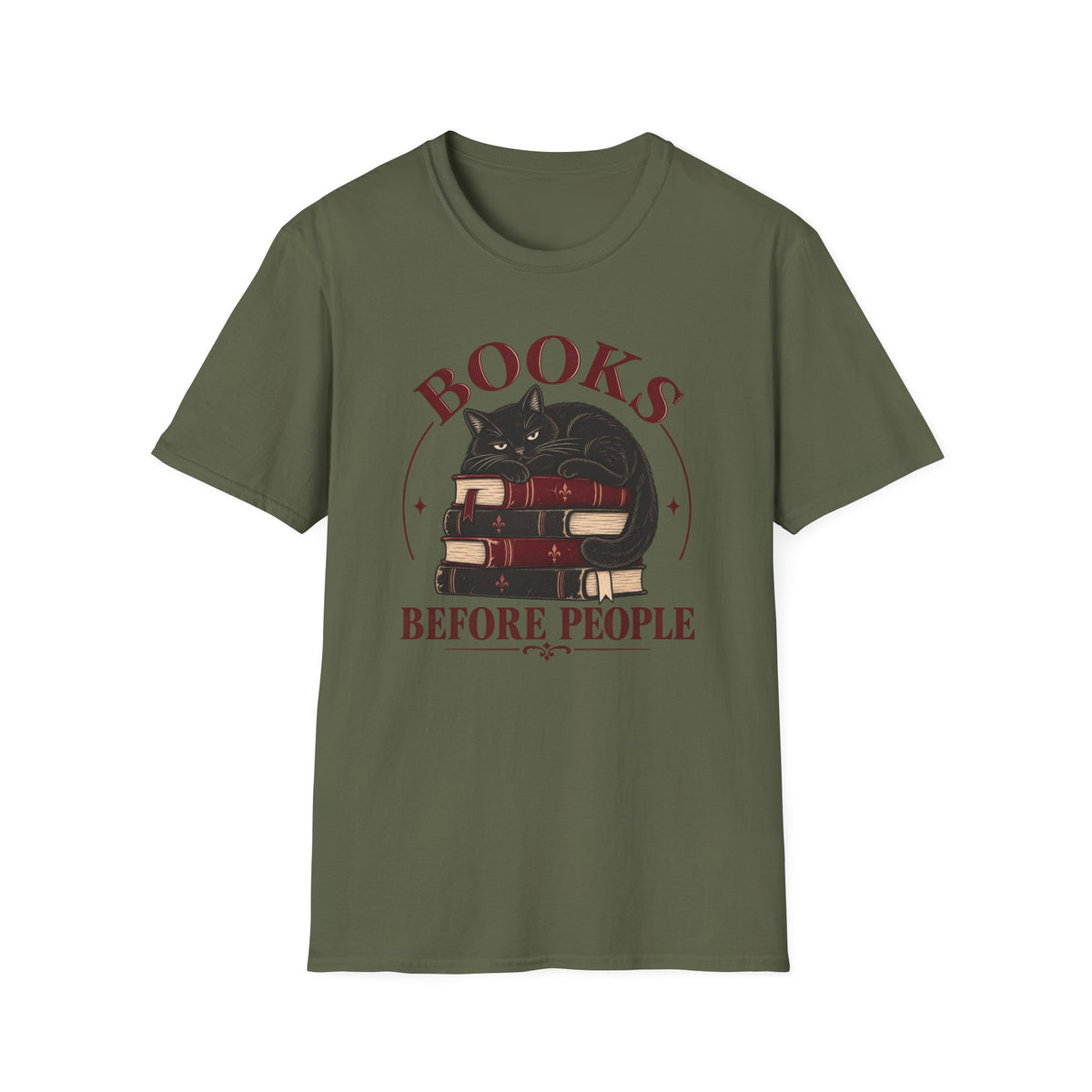 Books Before People T-Shirt