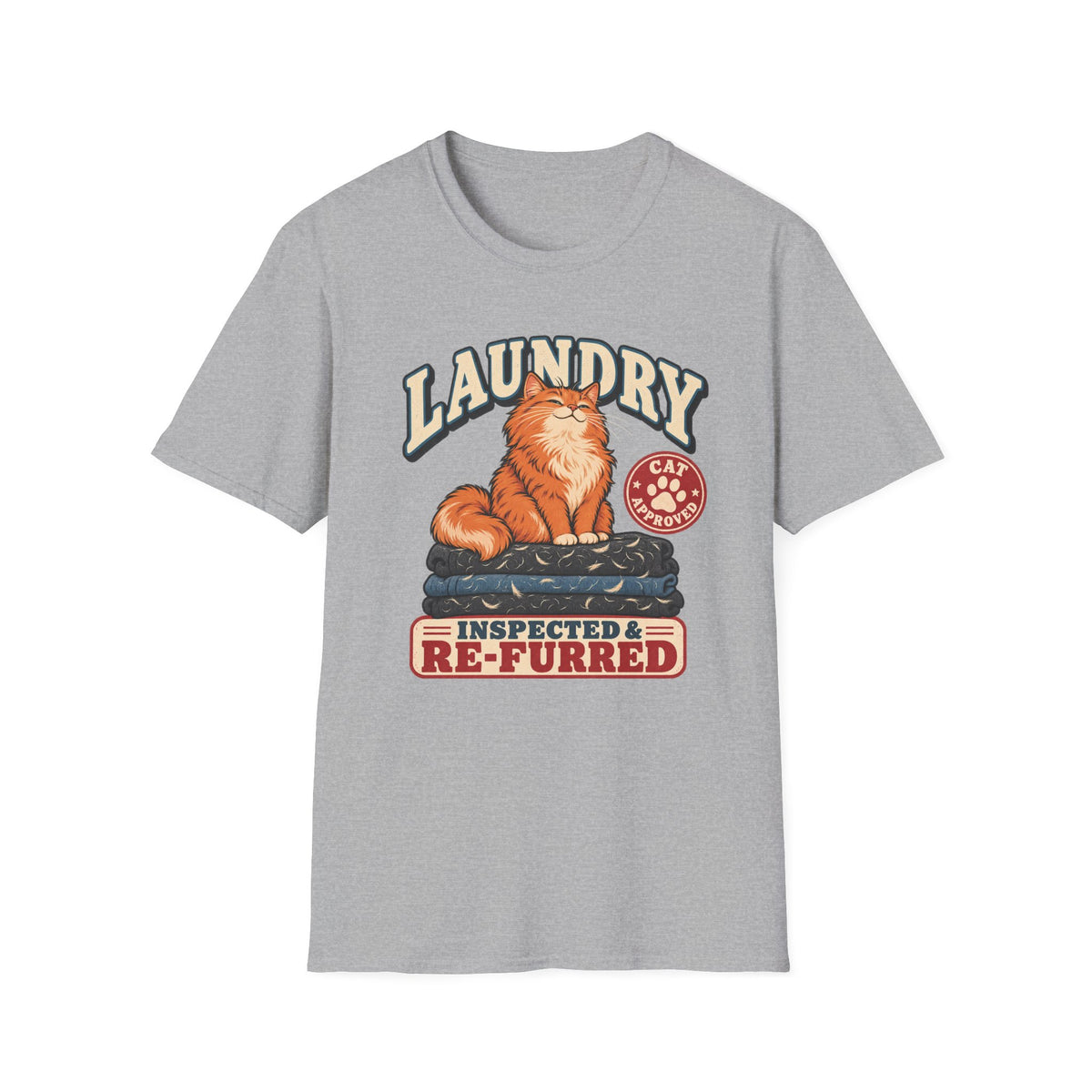 Laundry, Inspected And Re-Furred T-Shirt