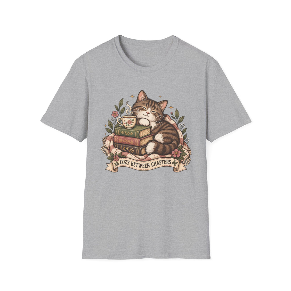 Cozy Between Chapters T-Shirt