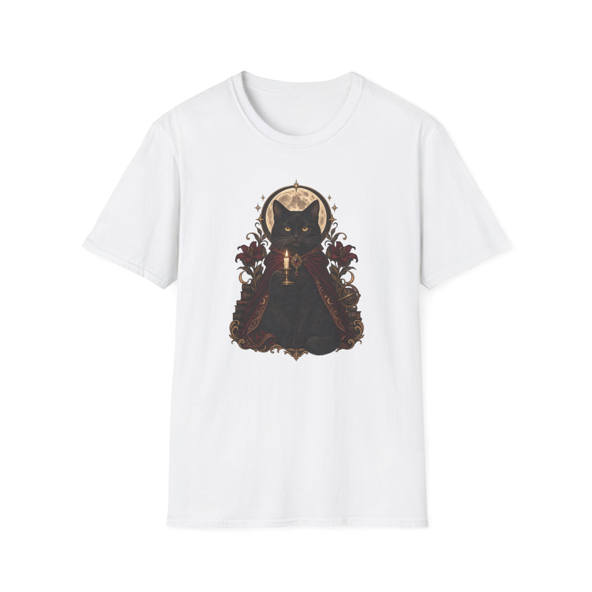 Candlelight Cat T-Shirt