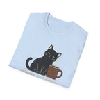Coffee Cat Quite T-Shirt