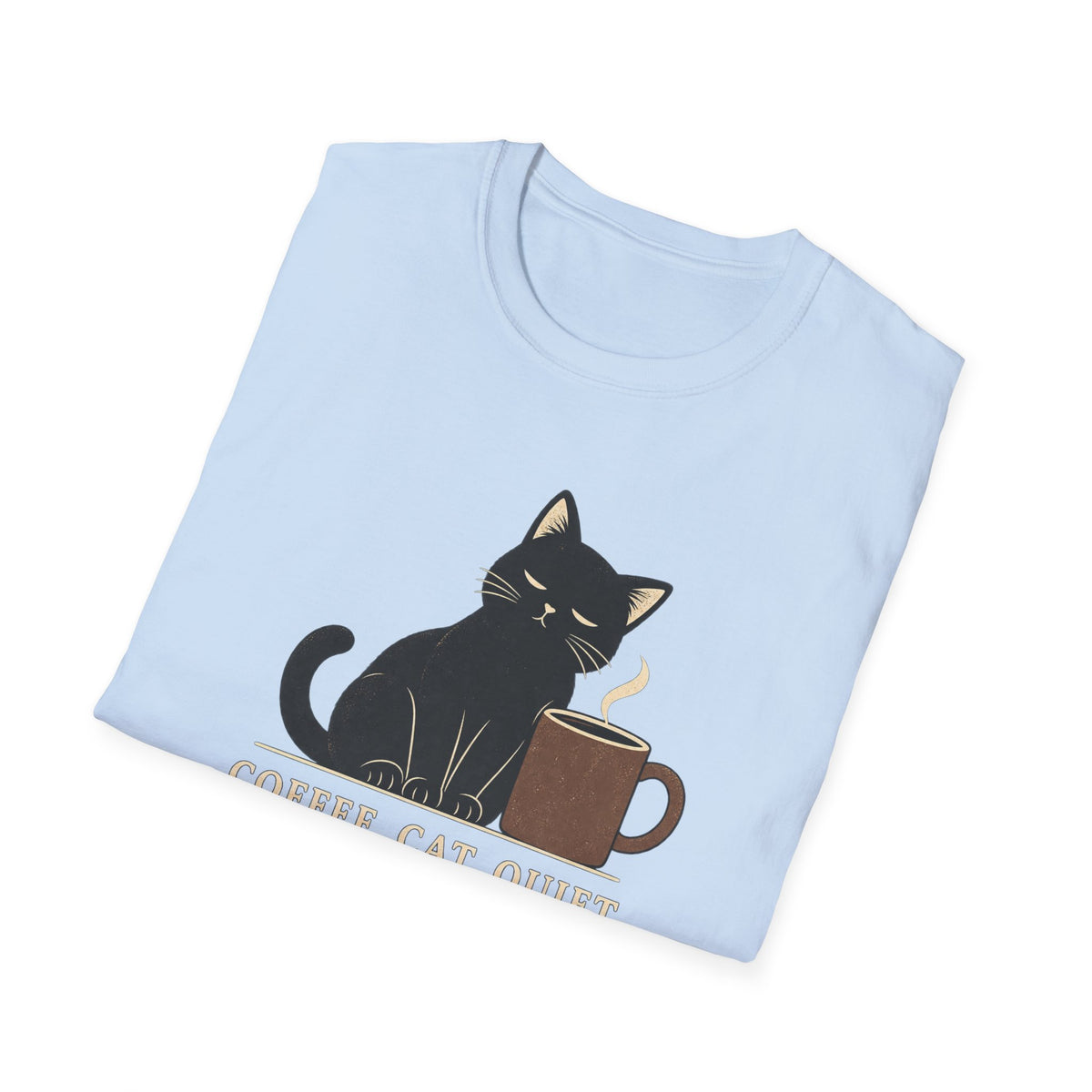 Coffee Cat Quite T-Shirt