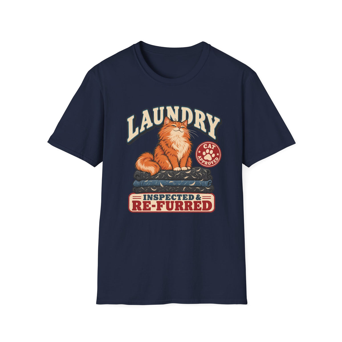 Laundry, Inspected And Re-Furred T-Shirt
