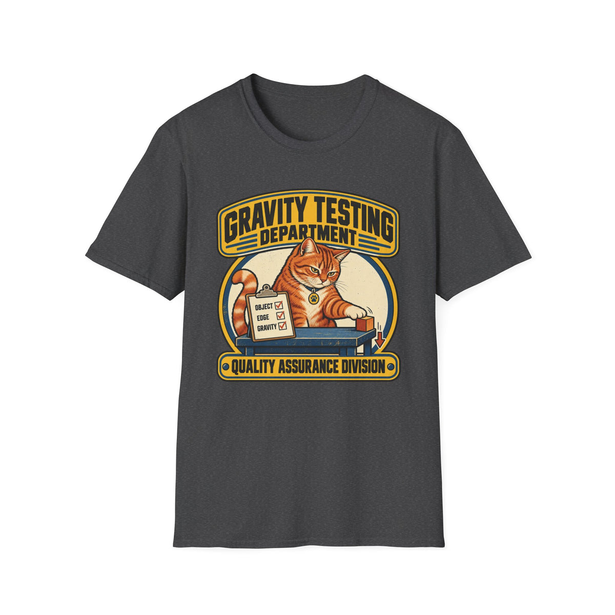 Gravity Testing Department T-Shirt