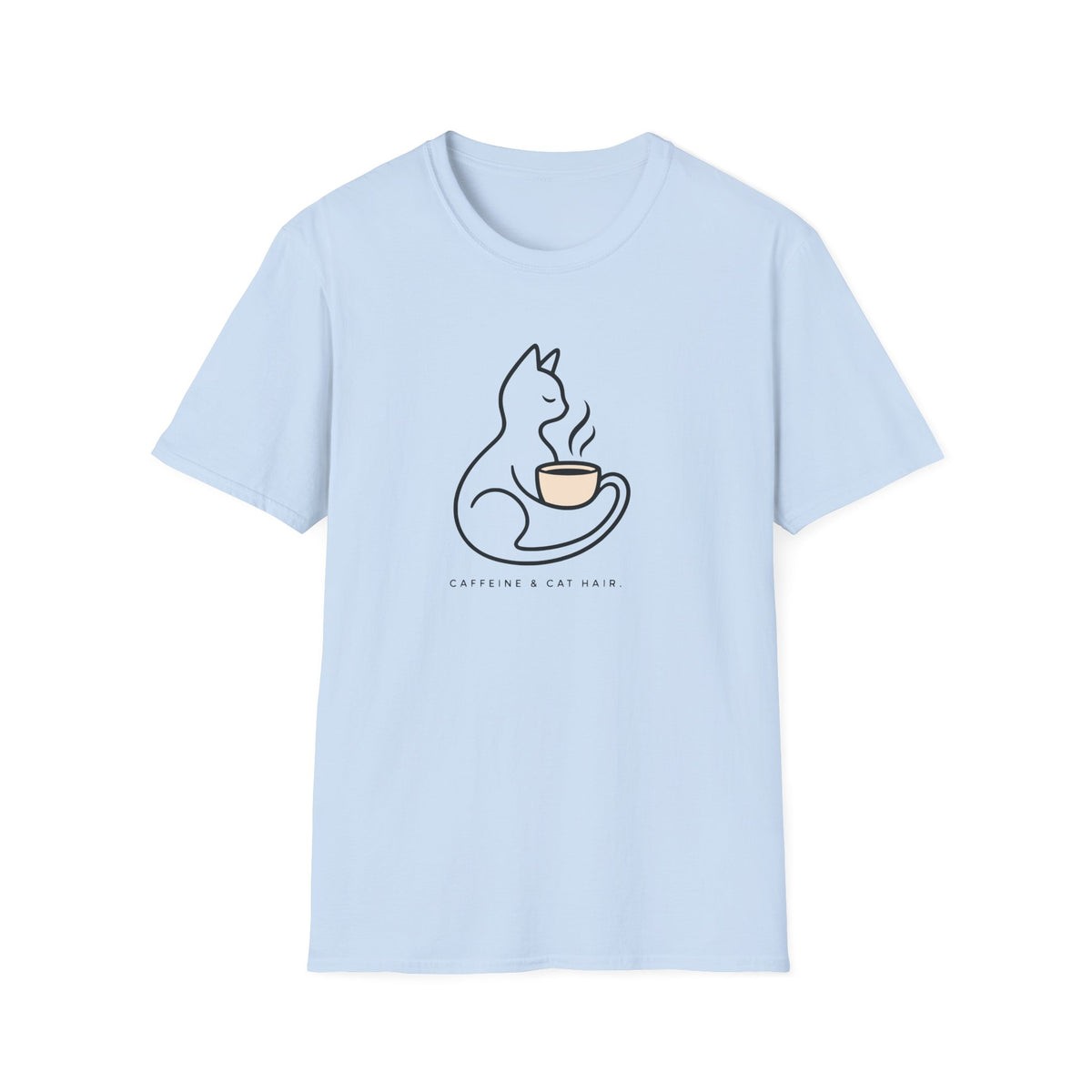 Caffeine and Cat Hair T-Shirt