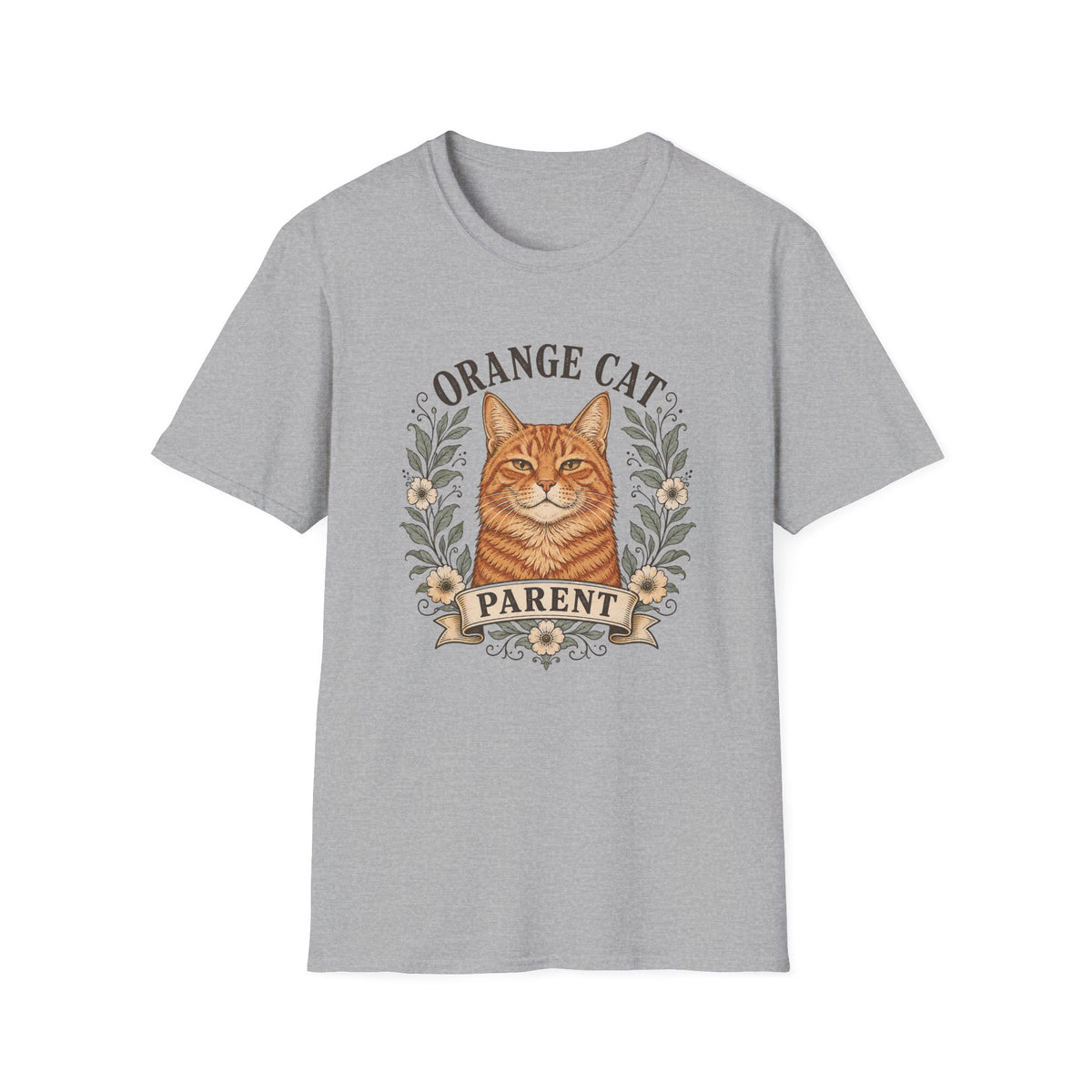 Orange Cat Parent T-Shirt