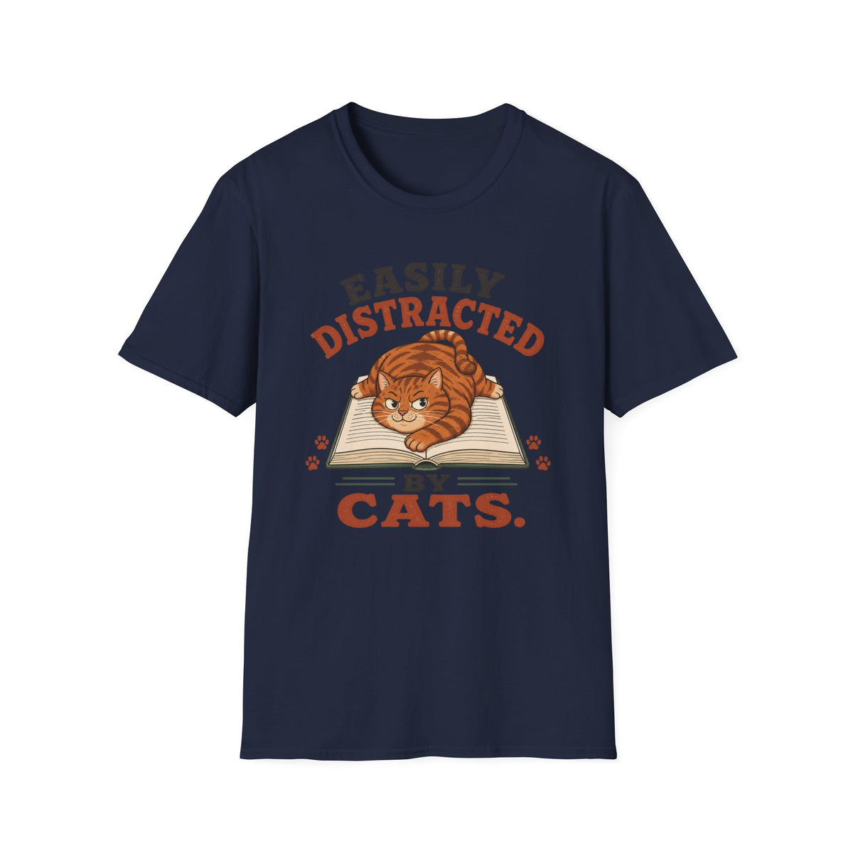 Easily Distracted By Cats T-Shirt