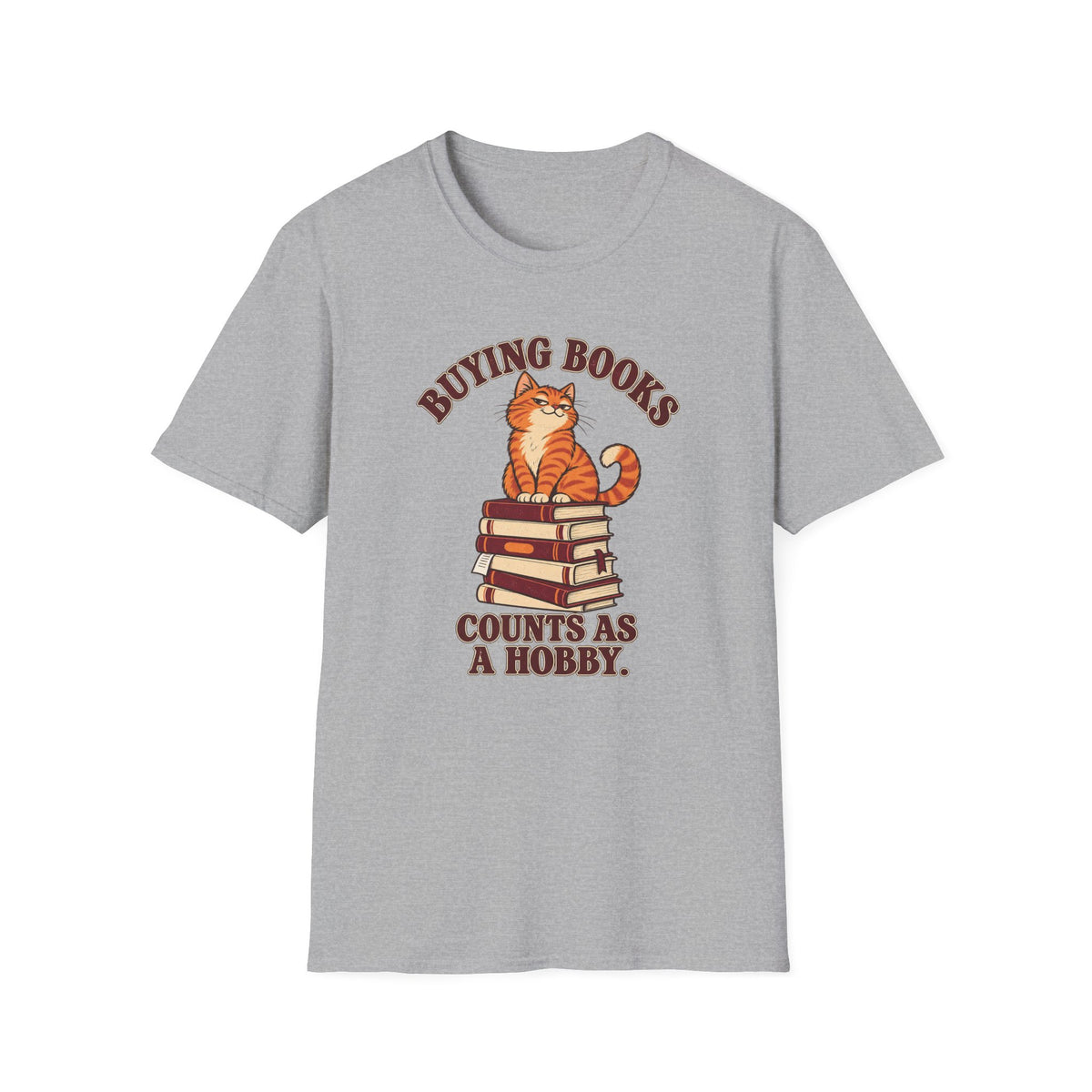 Buying Books Counts As a Hobby T-Shirt