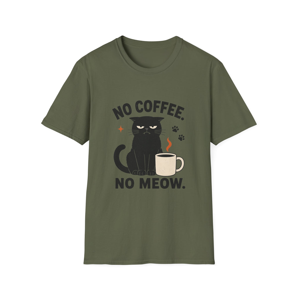 No Coffee No Meow T-Shirt