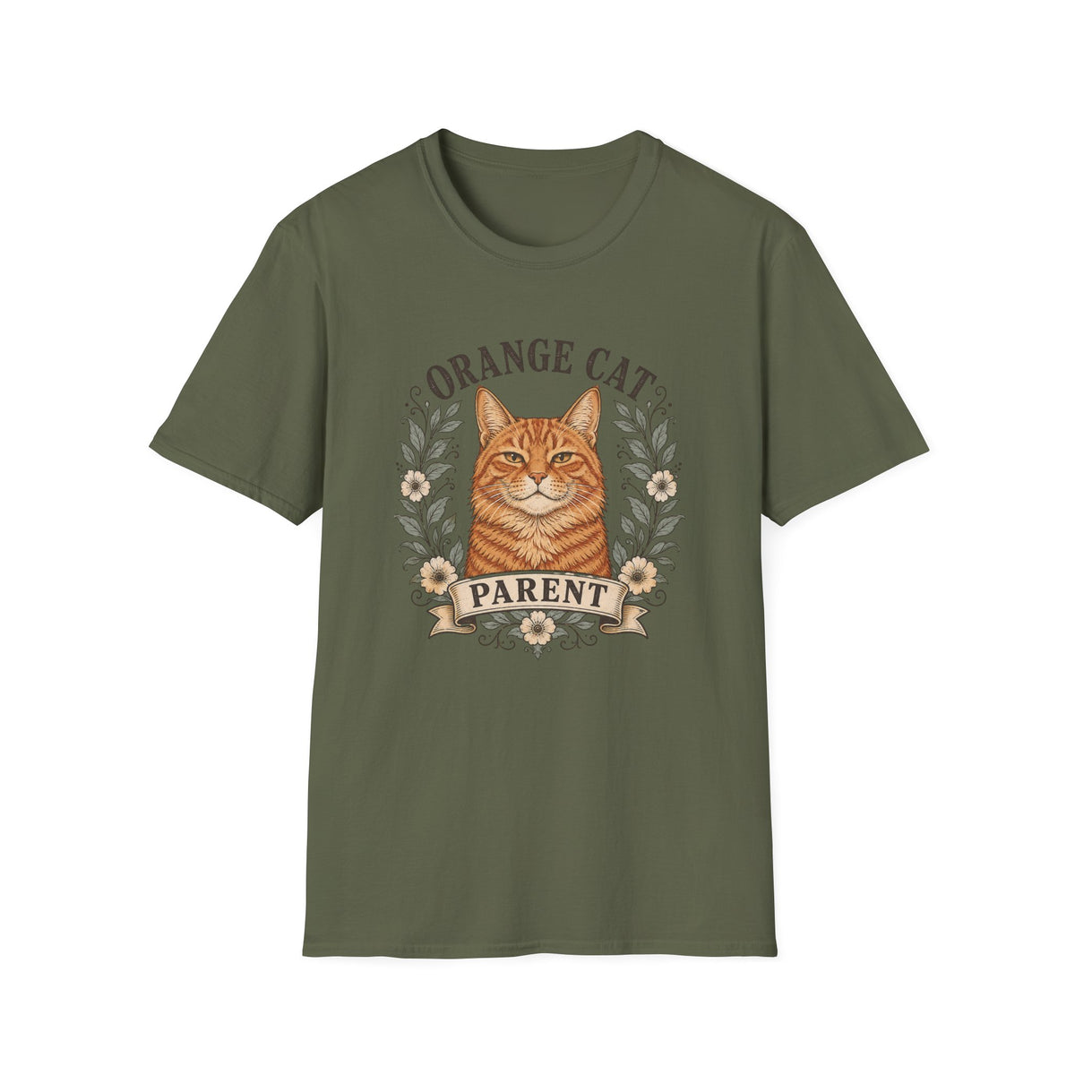 Orange Cat Parent T-Shirt