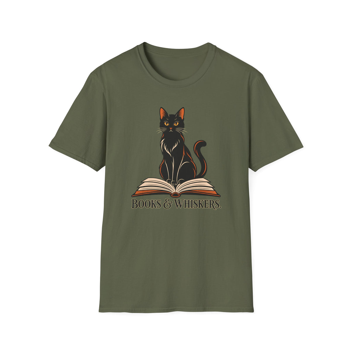 Books and Whiskers T-Shirt
