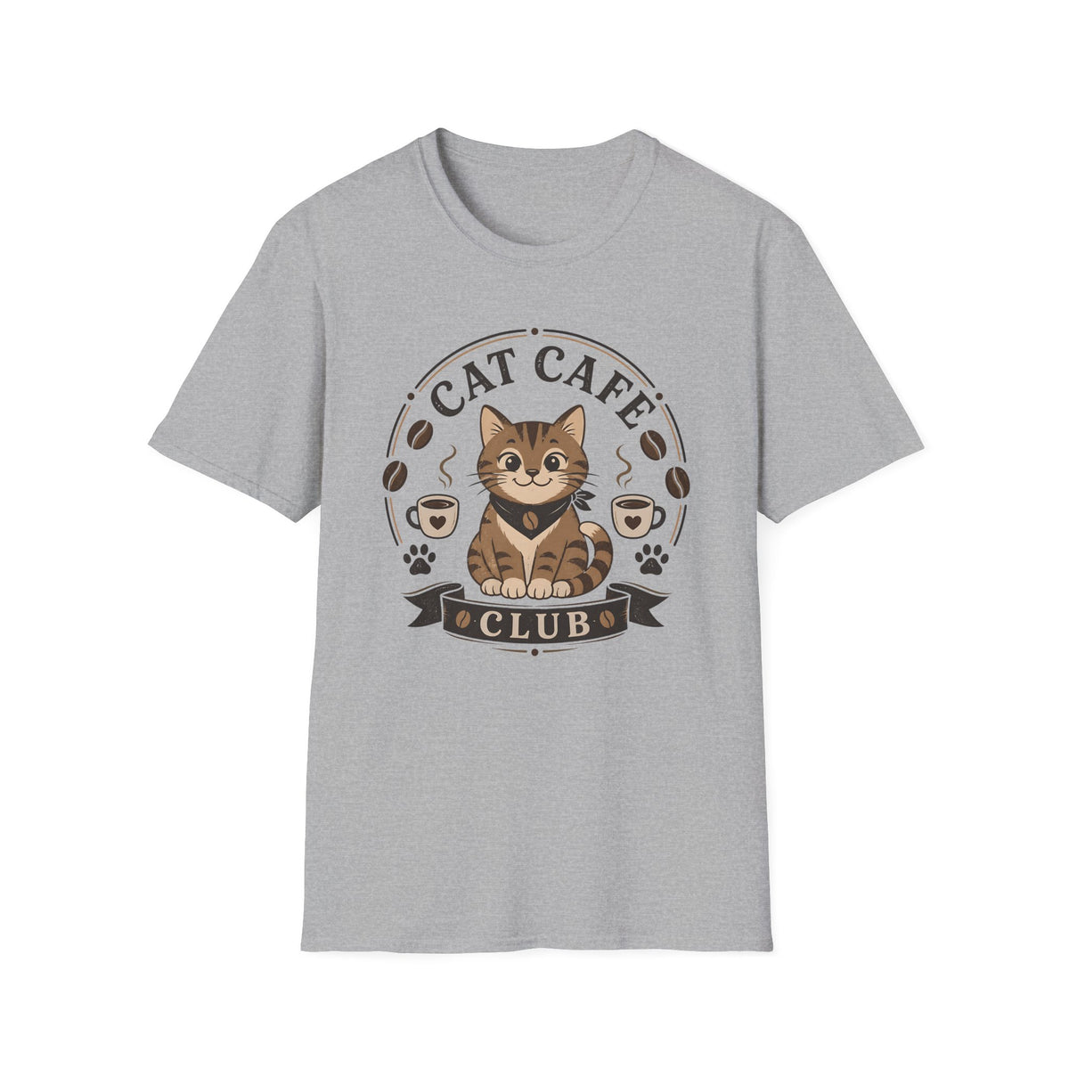 Cat Café Club T-Shirt