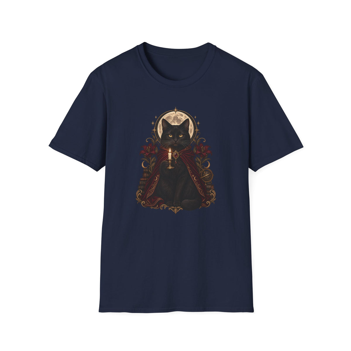 Candlelight Cat T-Shirt