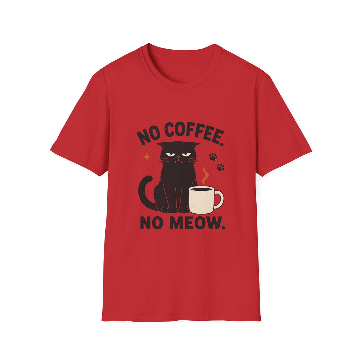 No Coffee No Meow T-Shirt