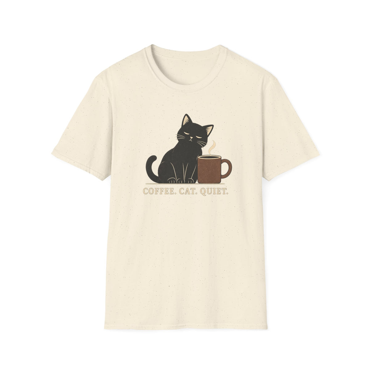 Coffee Cat Quite T-Shirt