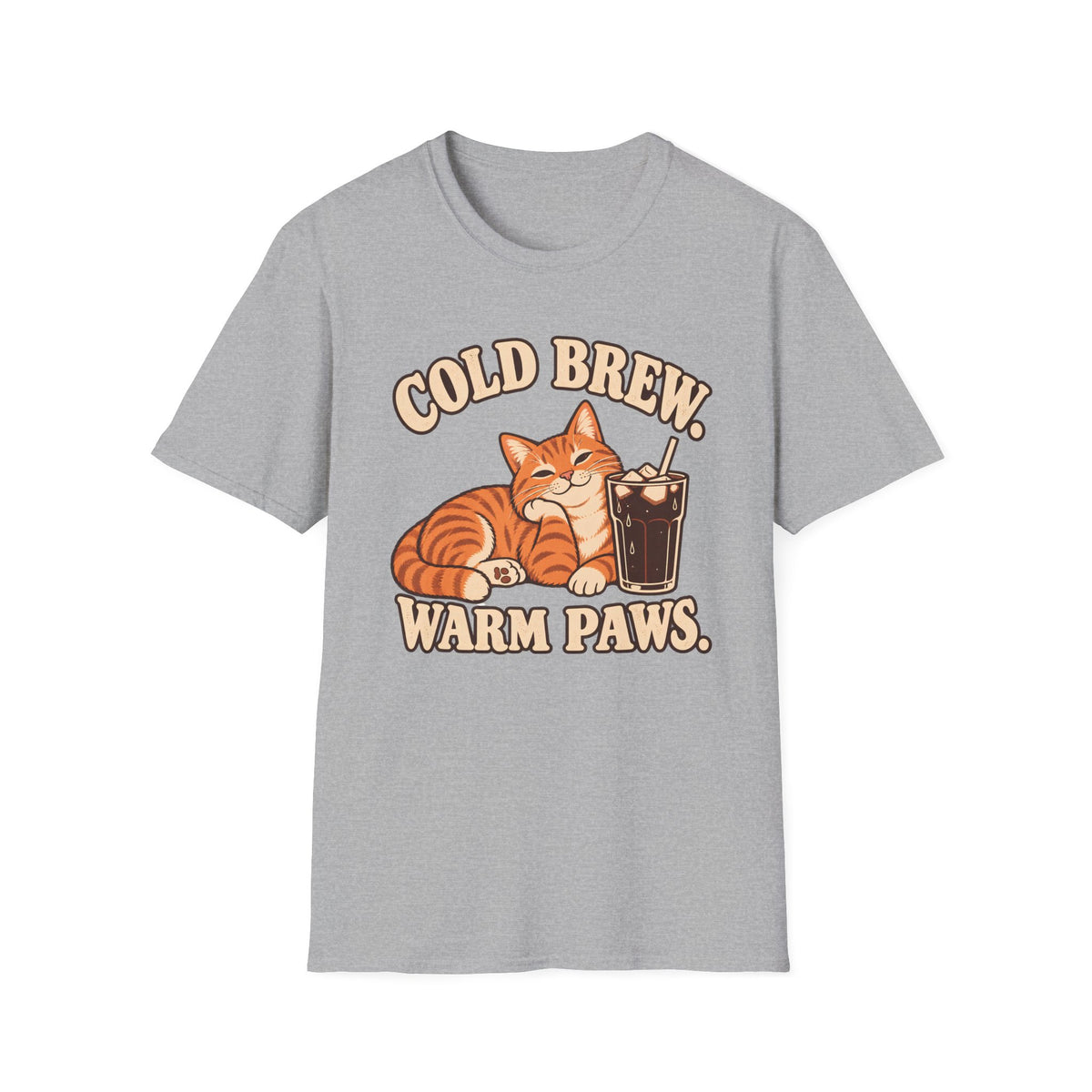 Cold Brew Warm Paws T-Shirt