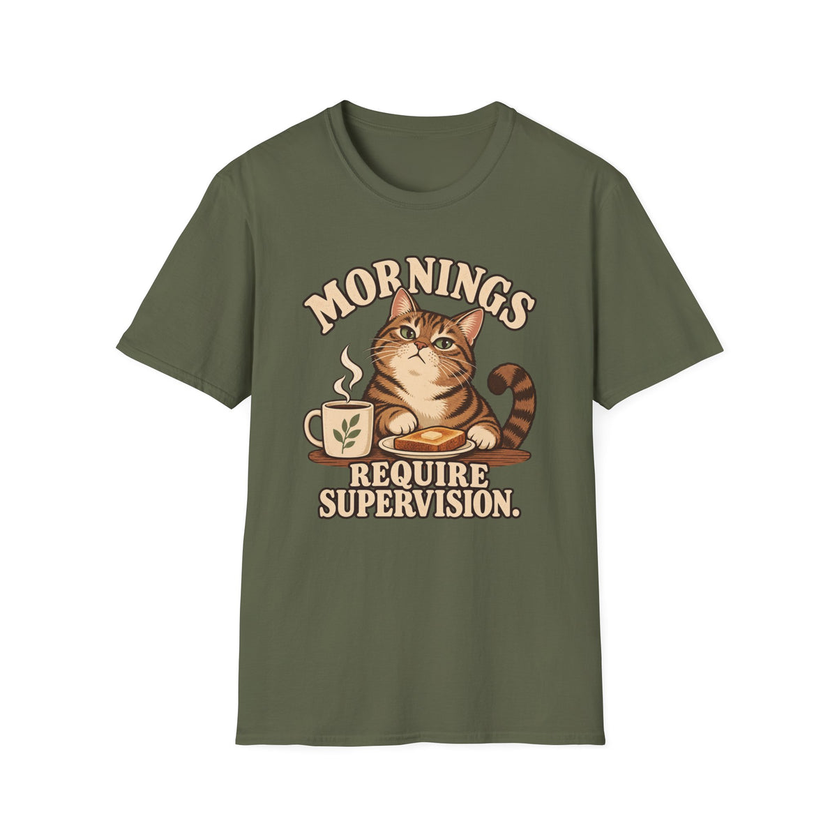 Mornings Require Supervision T-Shirt