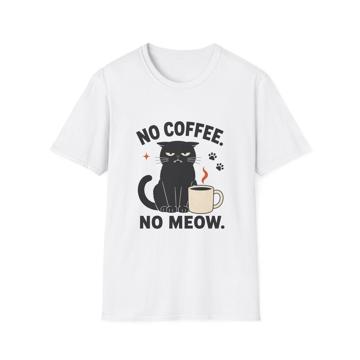 No Coffee No Meow T-Shirt