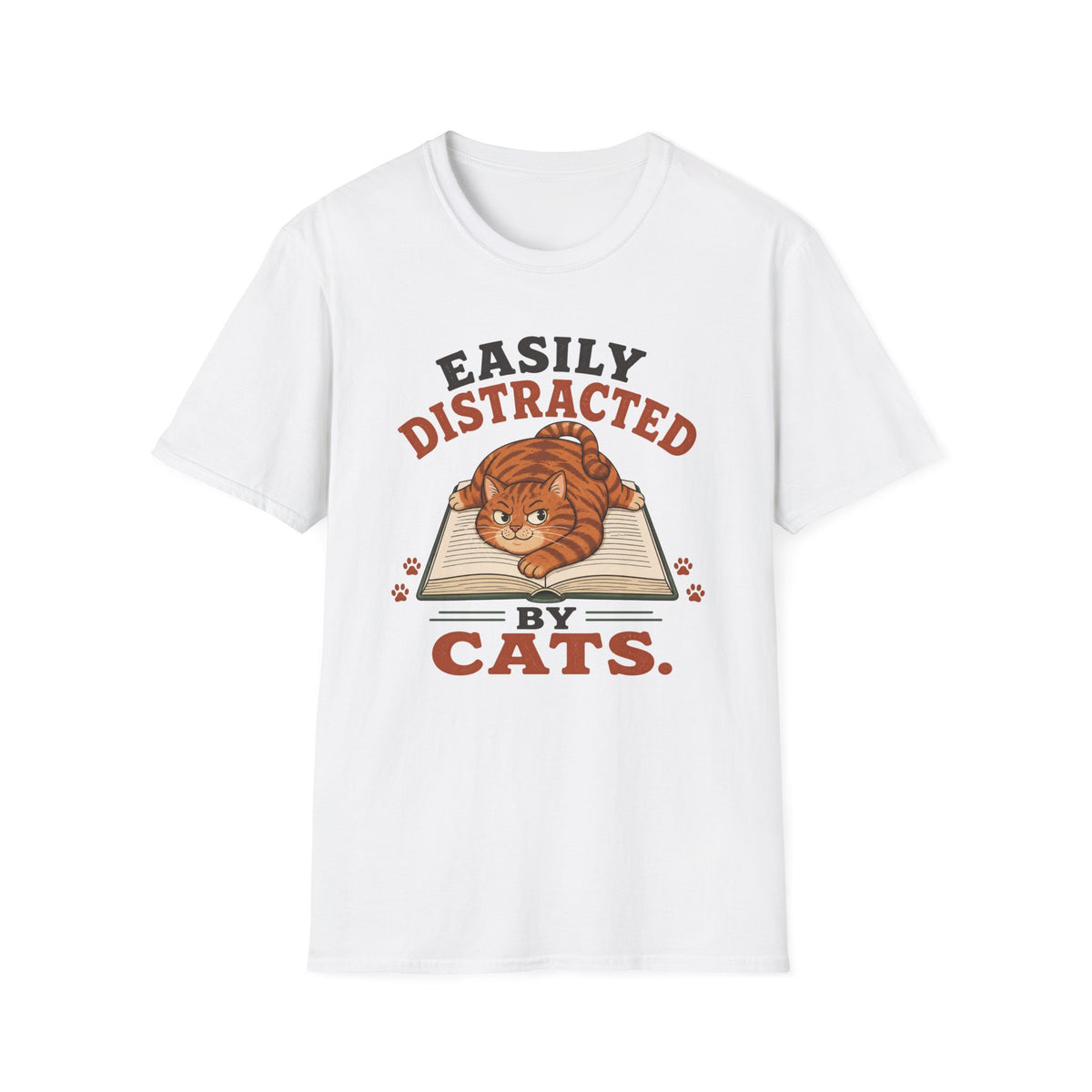 Easily Distracted By Cats T-Shirt