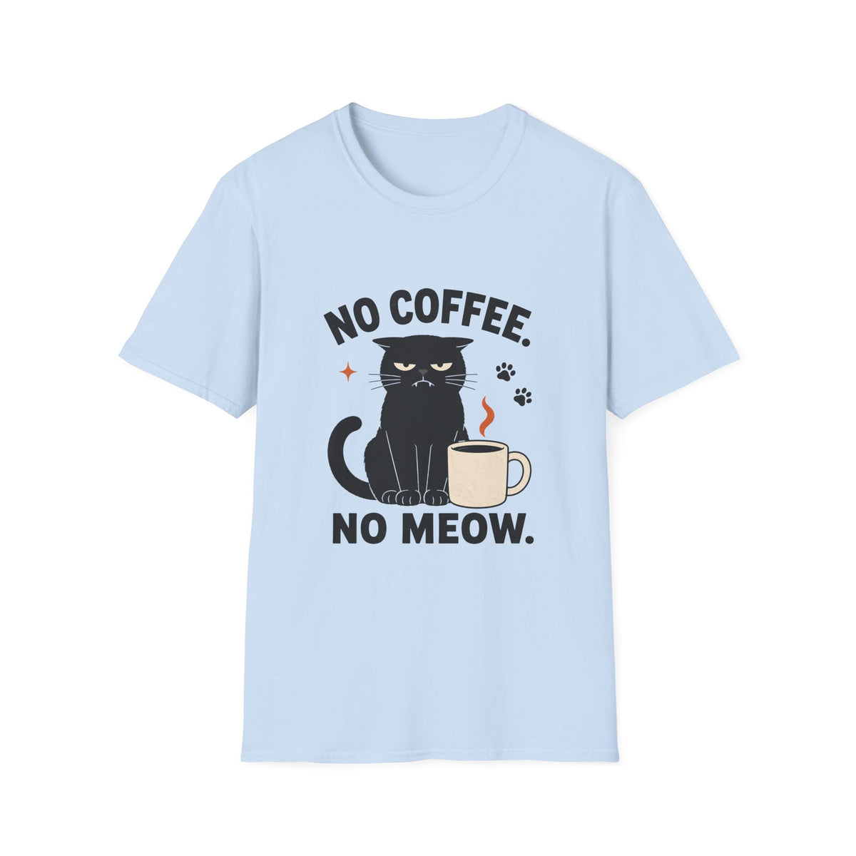 No Coffee No Meow T-Shirt